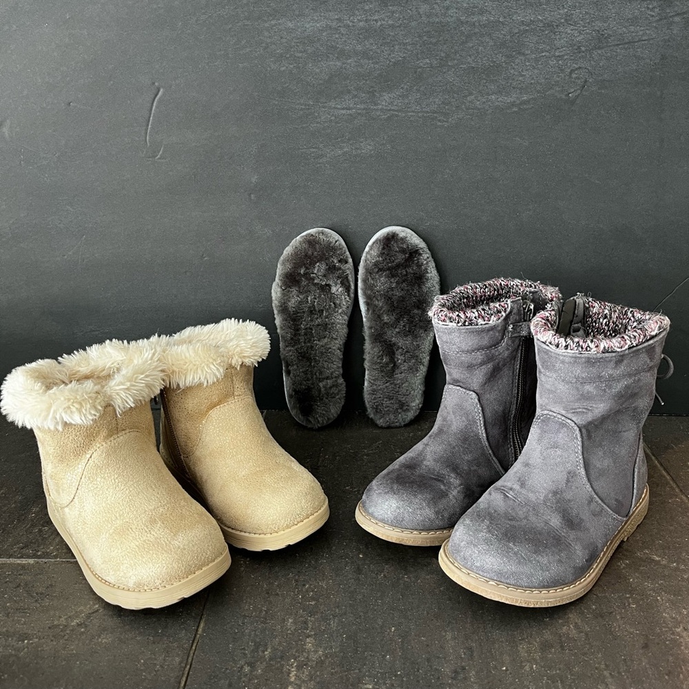 2 Pairs + Boot Insoles, Sz 11, Like New :: Fall/Winter Fashion Boots